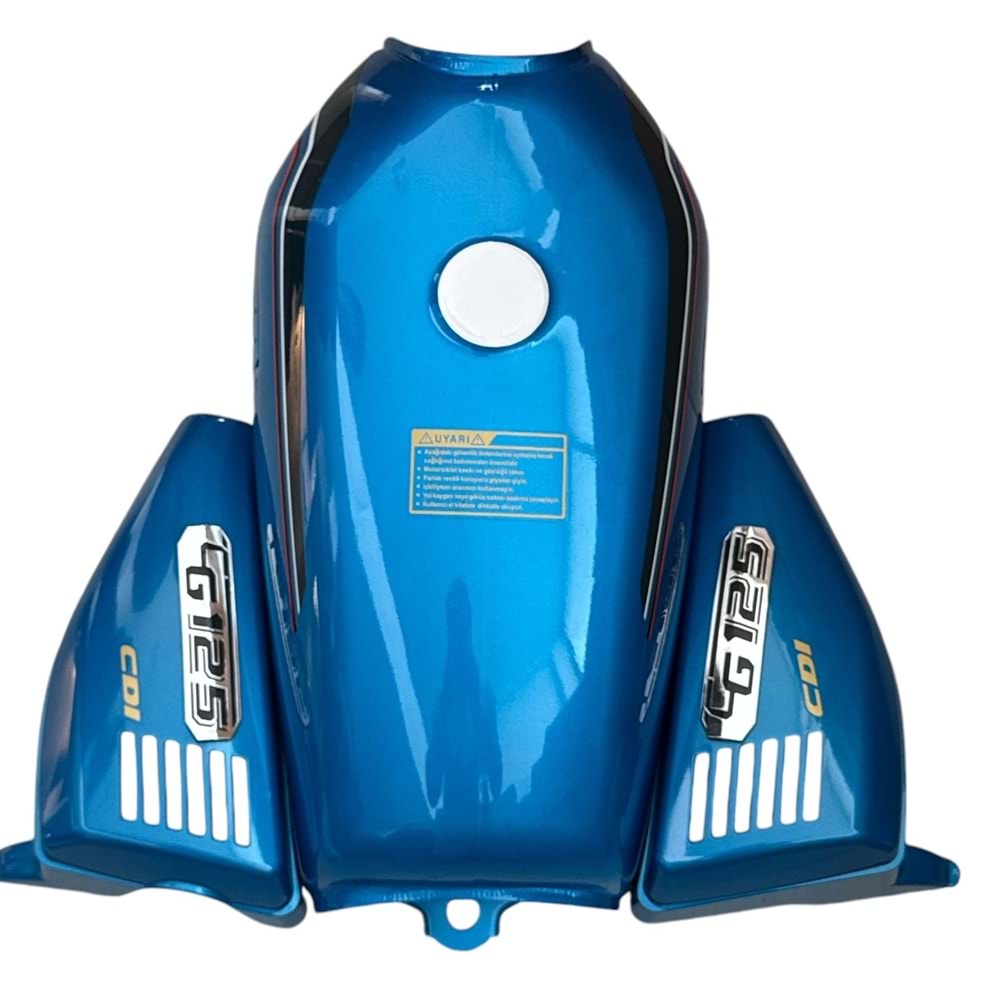 CG125 BENZİN DEPOSU-YAN KAPAK MAVİ
