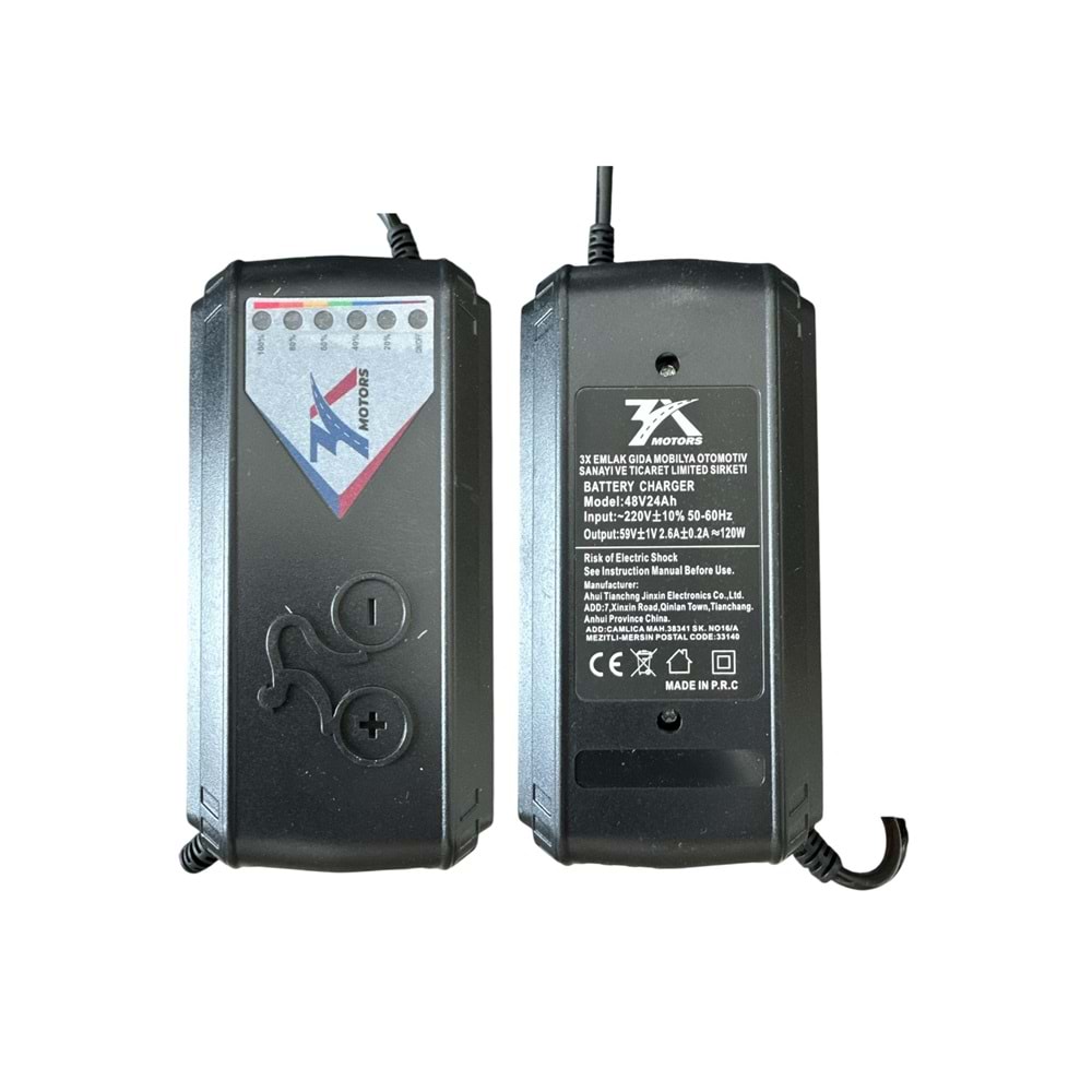 E.BAIKE 60V - 80 A SARZ DIGITAL EKRAN