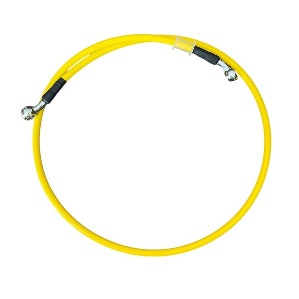 CG125 ÖN FREN HİDROLİK HORTUMU 90 CM SARI
