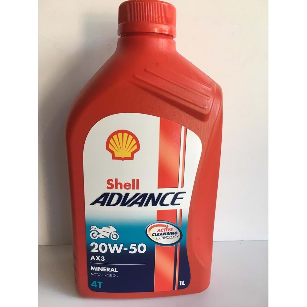 MOTOSİKLET SHELL YAG 20-50