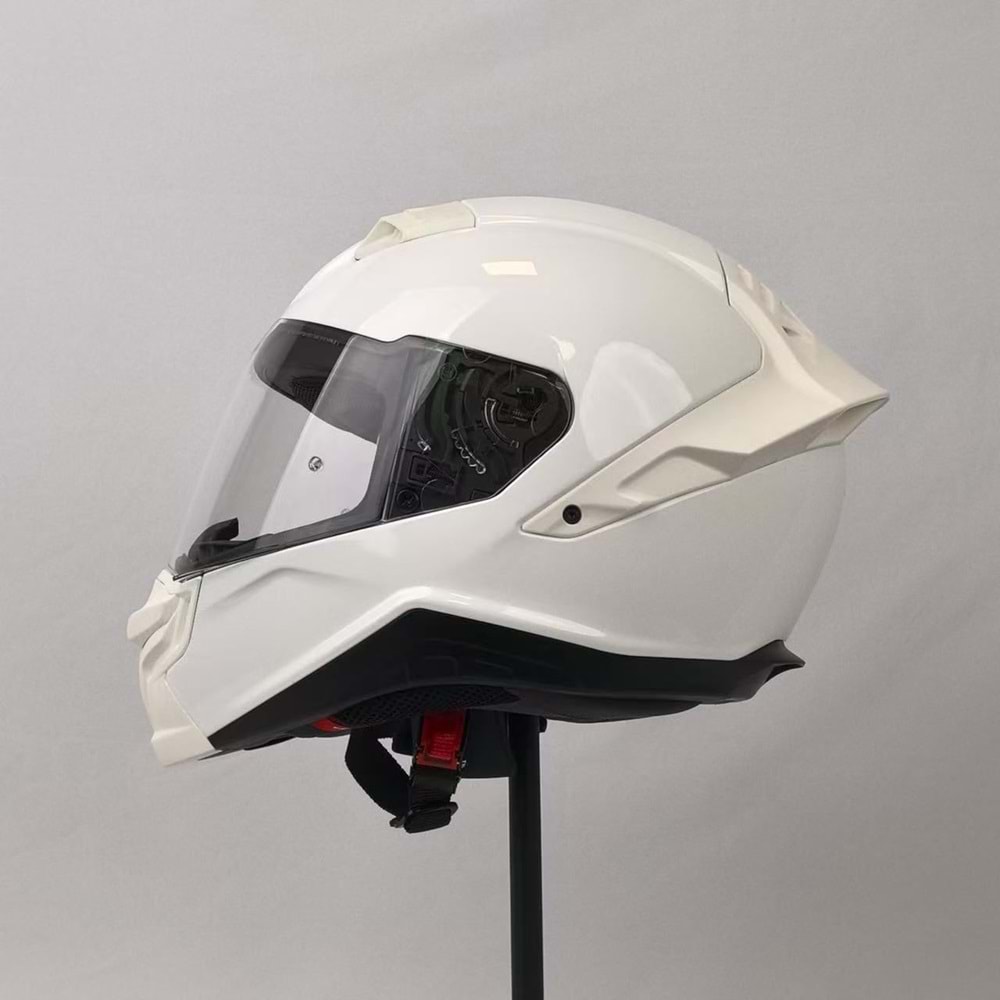 3X KASK PARLAK BEYAZ -M-