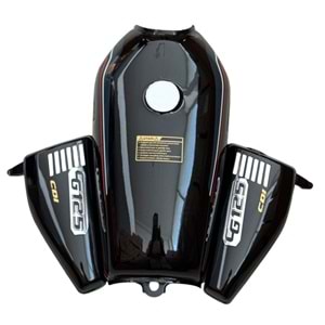 CG125 BENZİN DEPOSU-YAN KAPAK SİYAH