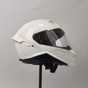 3X KASK PARLAK BEYAZ -M-