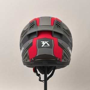 3X KASK RESİMLİ KIRMIZI -M-