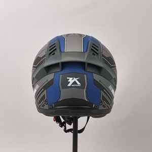 3X KASK RESİMLİ MAVİ -M-