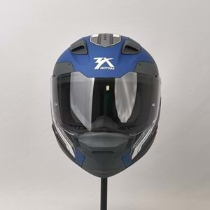 3X KASK RESİMLİ MAVİ -XL-