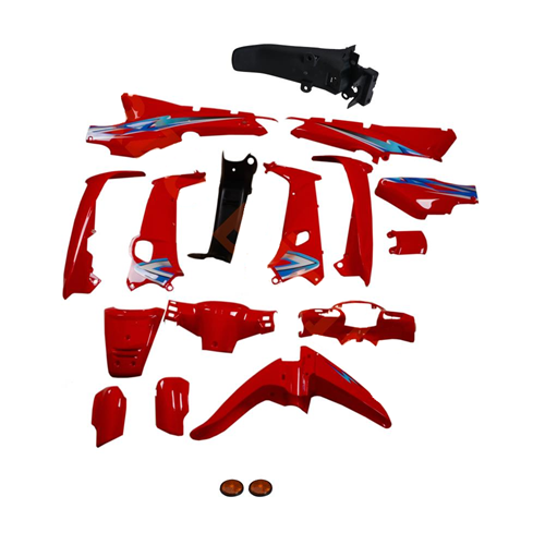 CUP KH 100 KAPORTA SETI KIRMIZI+SİYAH+BEYAZ+MAVİ