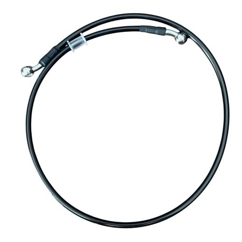 CG125 ÖN FREN HİDROLİK HORTUMU 90 CM SİYAH