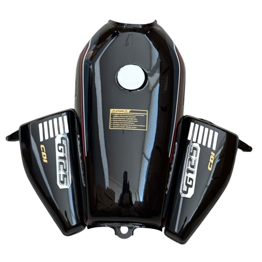 CG125 BENZİN DEPOSU-YAN KAPAK SİYAH