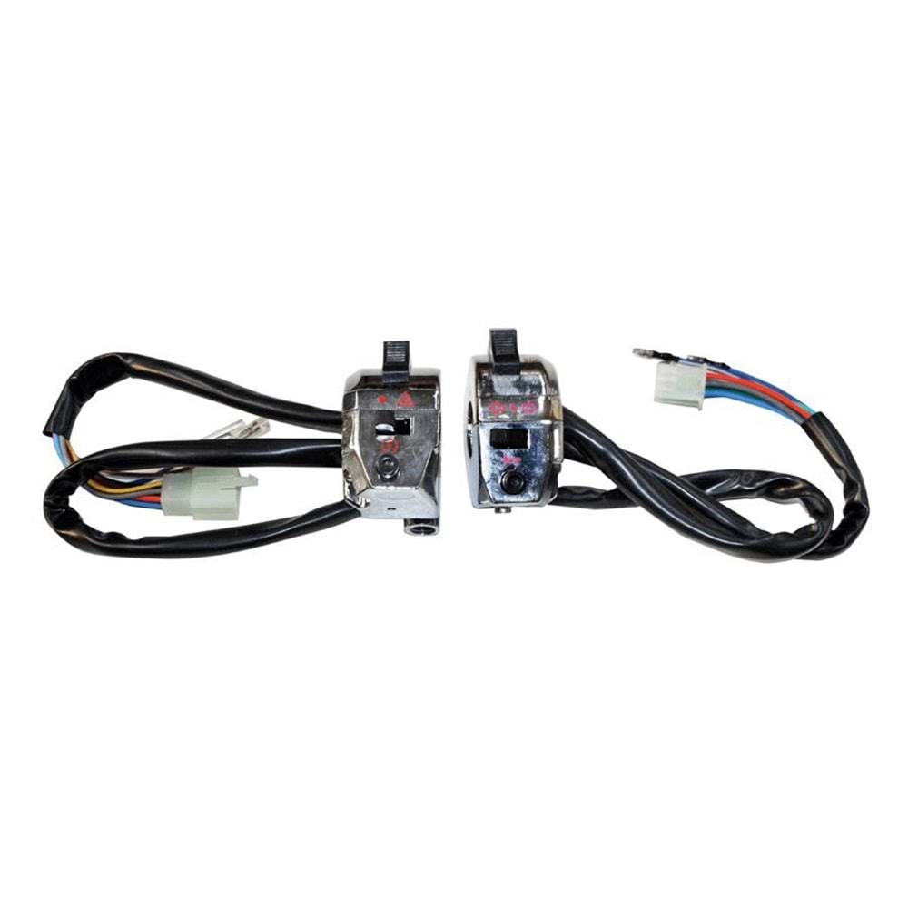 CG125 SAĞ SOL KUMANDA TAKIMI NIKEL