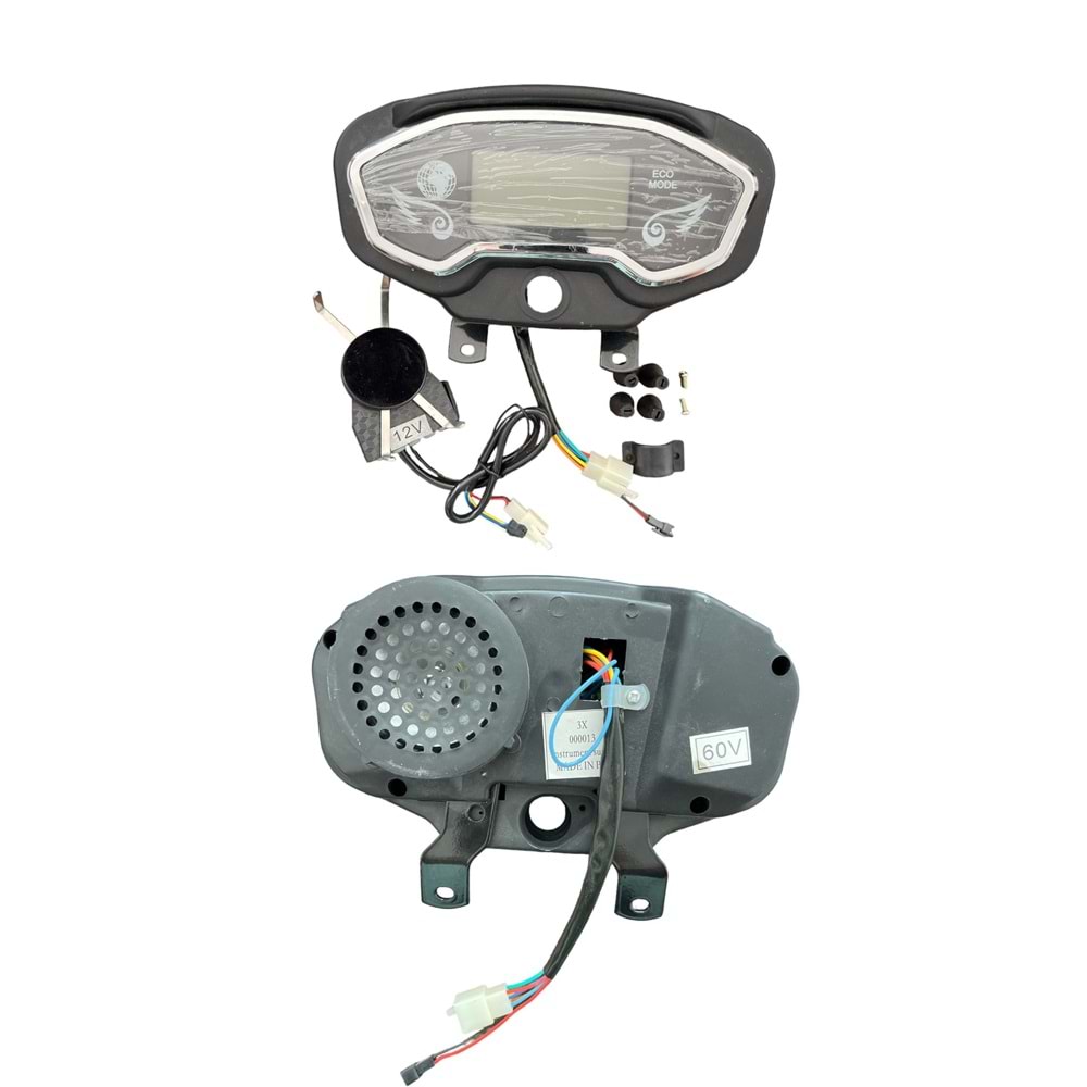 3 TEKERLI EB KM SAATI DIJITAL +MP3 +BLUTOTH + TELEFON TUTCU 72