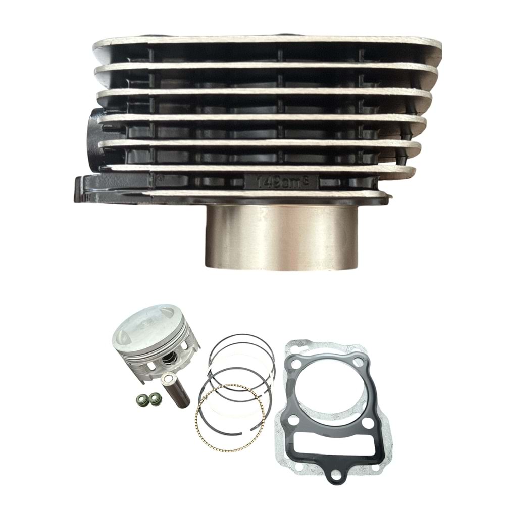 KUBA ÇITA 150 13P SİYAH SİLİNDİR SETI OEM