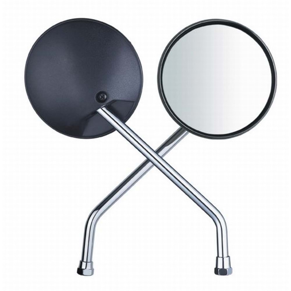 10MM AYNA SIYAH YUVARLAK