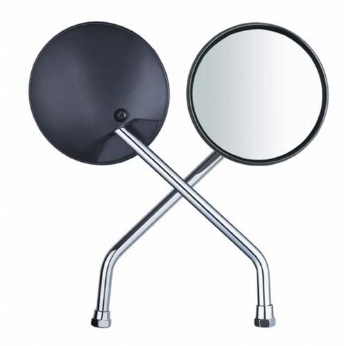 10MM AYNA SIYAH YUVARLAK