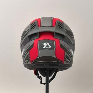 3X KASK RESİMLİ KIRMIZI -M-